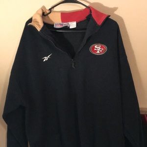 San Francisco 49ers Reebok Pro Line NFL fleece